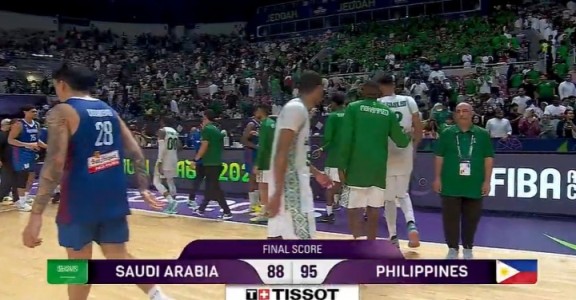 超难三分进加时&逆转淘汰东道主！菲律宾8强对阵卫冕冠军澳大利亚