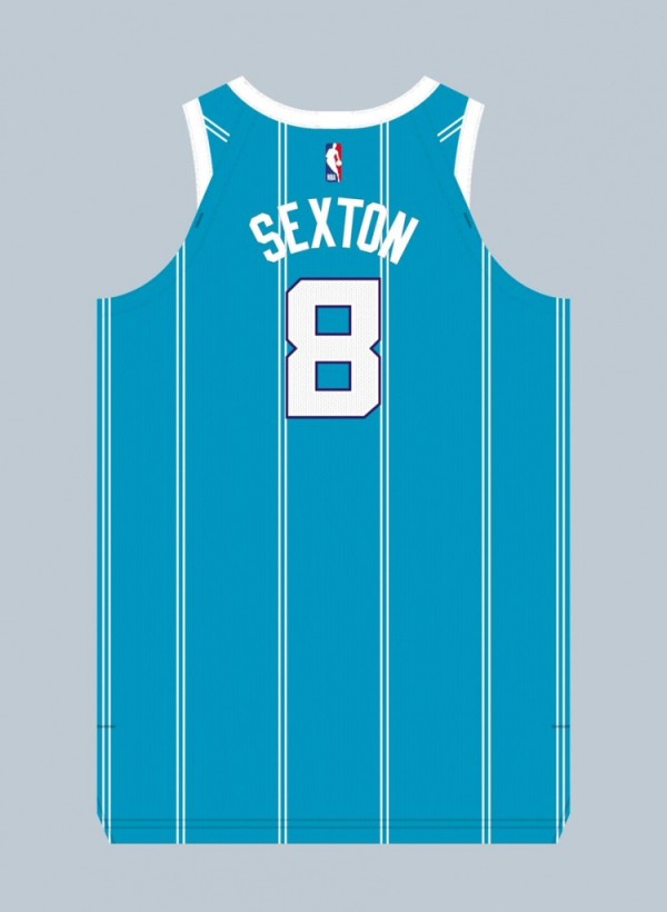 球衣记者：塞克斯顿在黄蜂穿8号&丁威迪26&康诺顿21&普拉姆利22