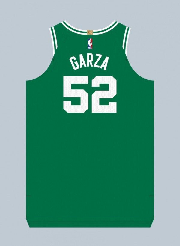 球衣记者：加尔扎在凯尔特人穿52号球衣 米诺特穿8号球衣